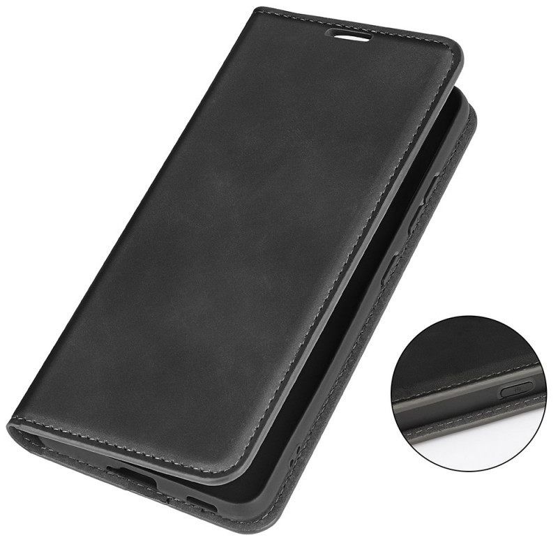 θηκη κινητου Moto G51 5G Θήκη Flip Εφέ Silk Soft Leather